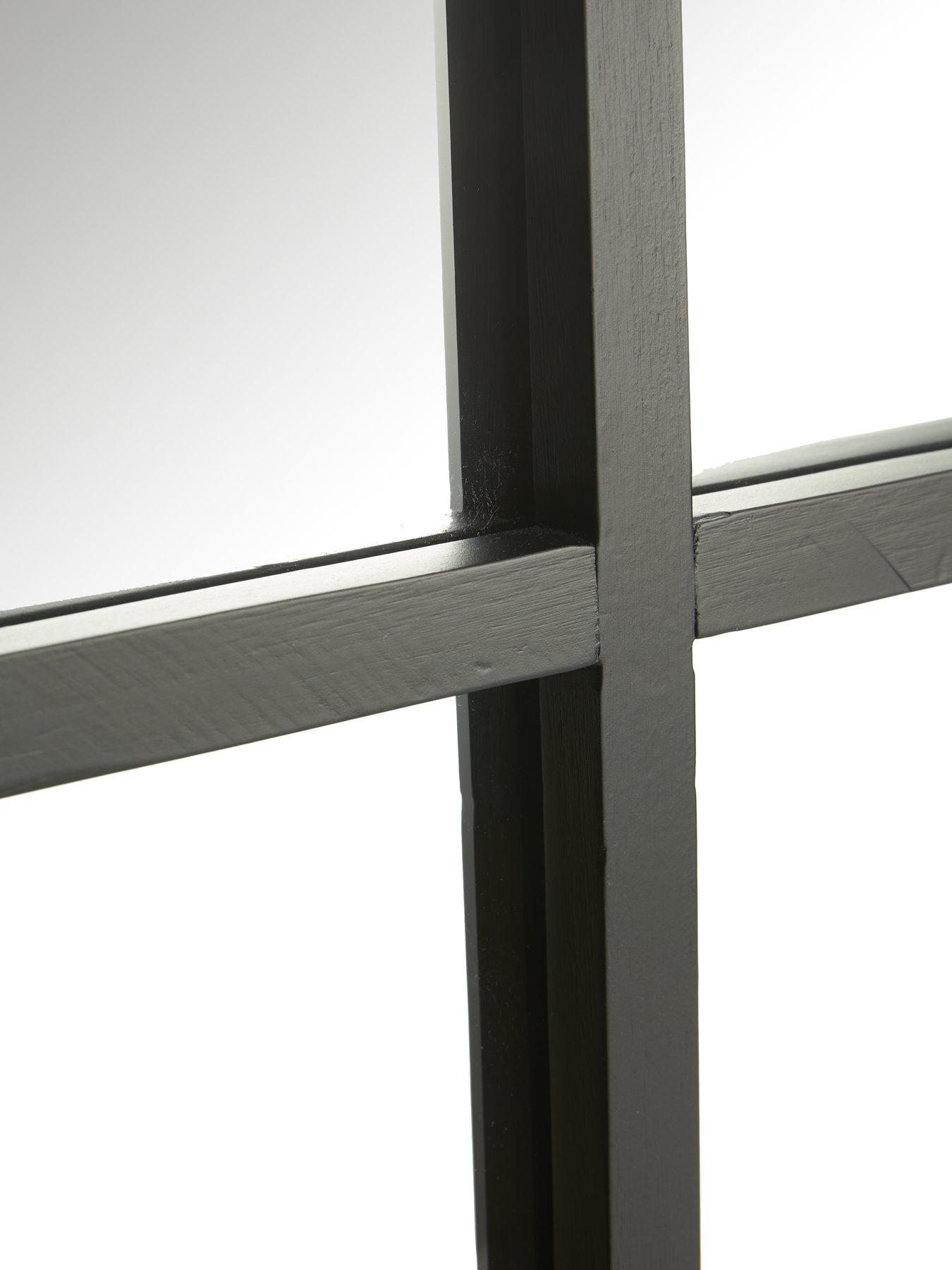 Image 5 of 5 of The Very Collection Wooden Window Pane Mirror 102 x&nbsp;76&nbsp;cm