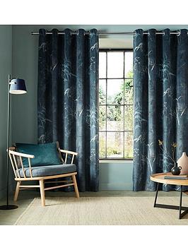 Product photograph of Graham Brown Restore Eyelet Curtains from very.co.uk