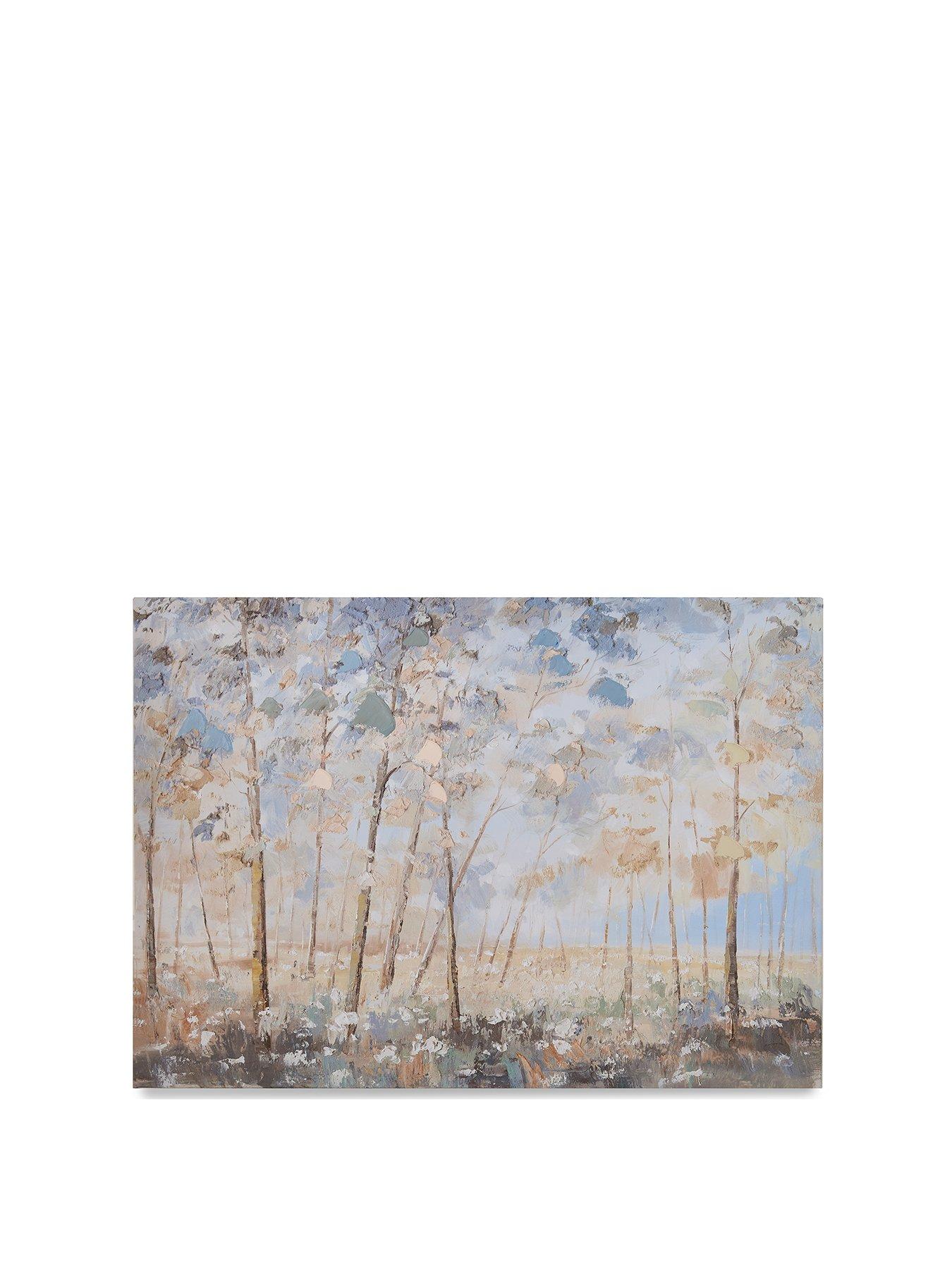 Image 2 of 6 of The Very Collection Printed Canvas Landscape Spring Trees 50x70cm - FSC&reg; Certified