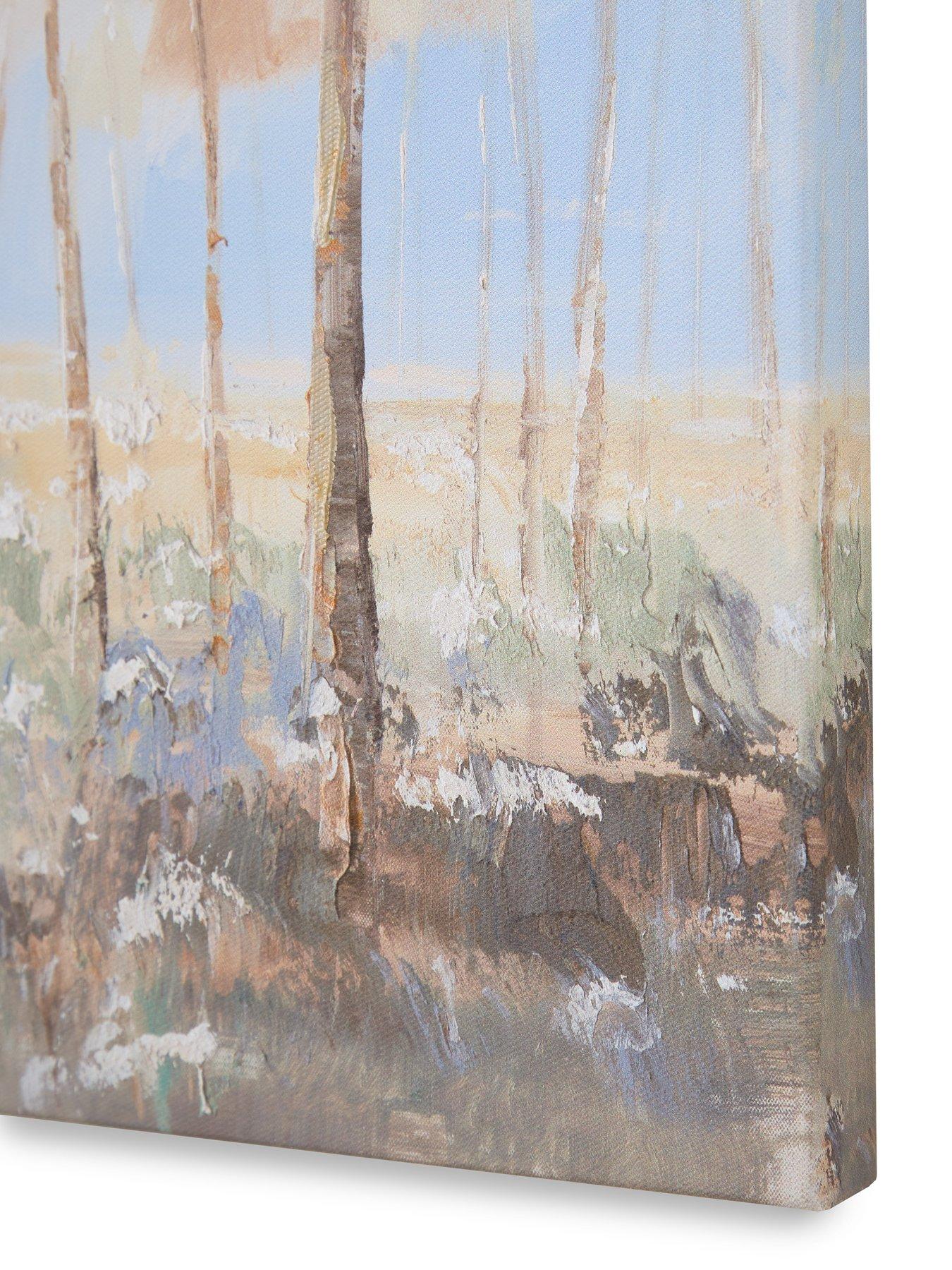 Image 5 of 6 of The Very Collection Printed Canvas Landscape Spring Trees 50x70cm - FSC&reg; Certified