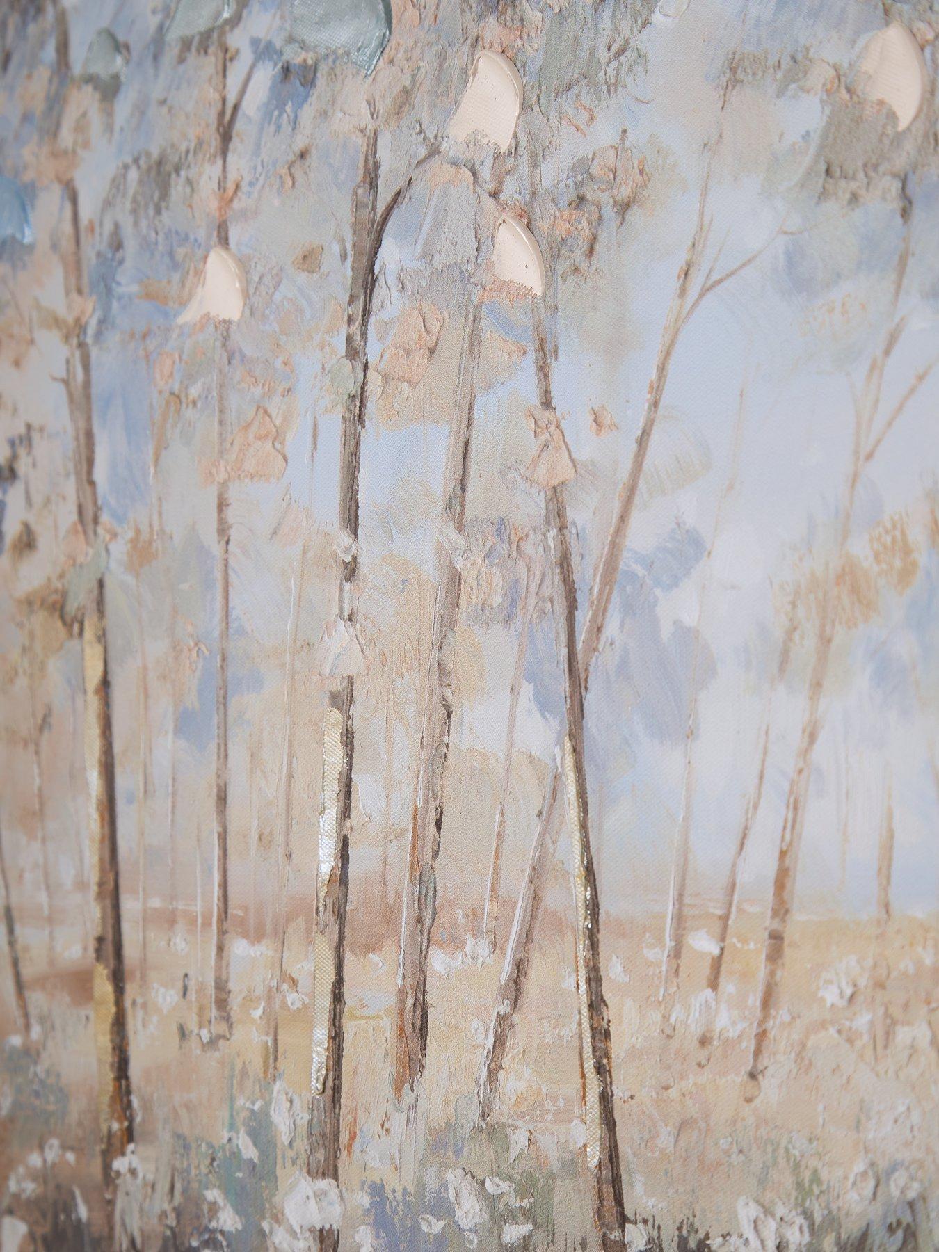 Image 6 of 6 of The Very Collection Printed Canvas Landscape Spring Trees 50x70cm - FSC&reg; Certified