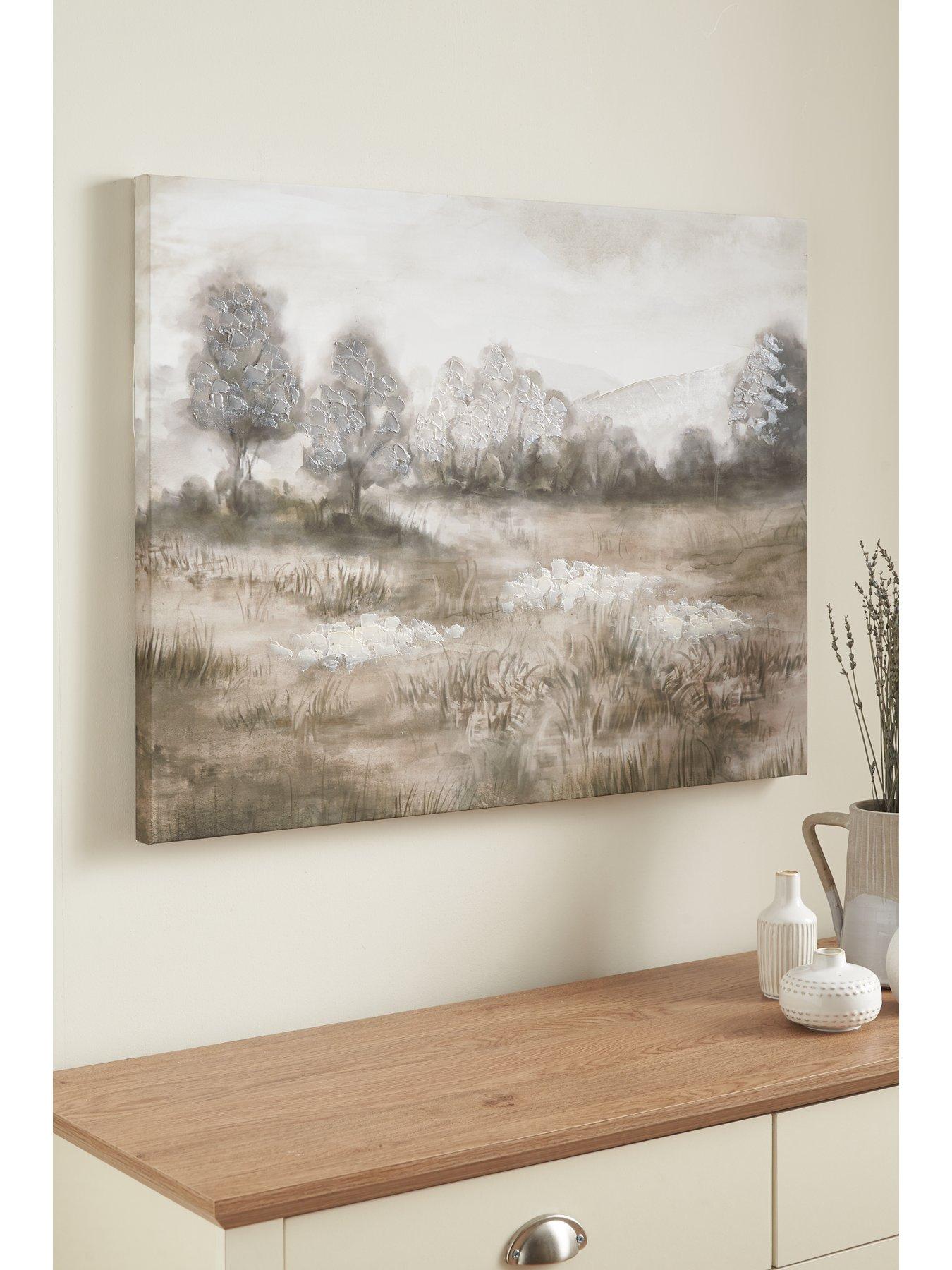 Product photograph of Very Home Canvas Field Landscape from very.co.uk
