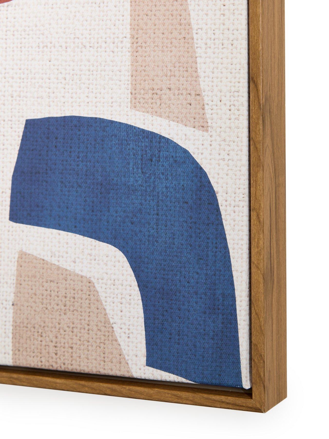 Image 5 of 6 of Very Home Capped Canvas Abstract Multi Shapes 60x80cm