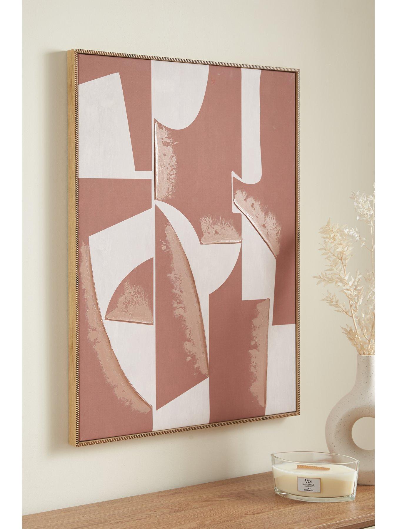 Product photograph of Very Home Capped Frame Multi Shapes 60x80cm from very.co.uk