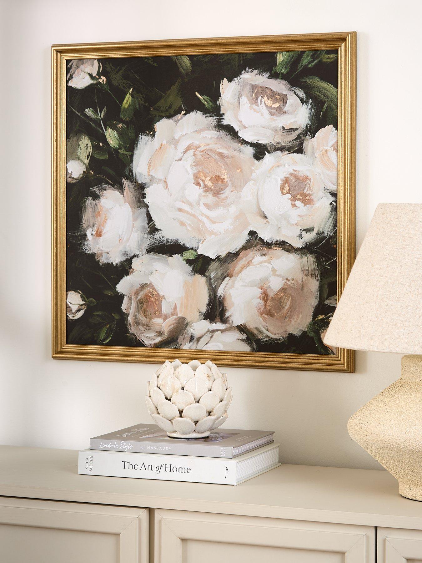undefined Tradition Framed Floral Canvas Print