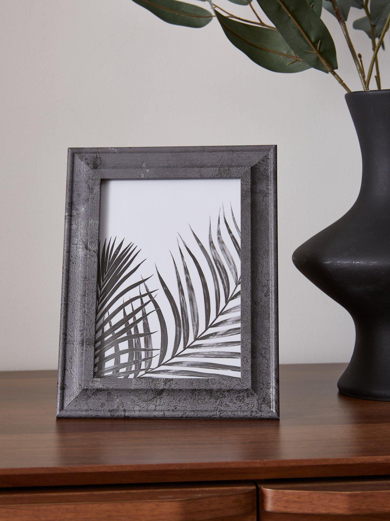 Product photograph of Very Home Slate-look Photo Frame Ndash 5 X 7 Inch from very.co.uk