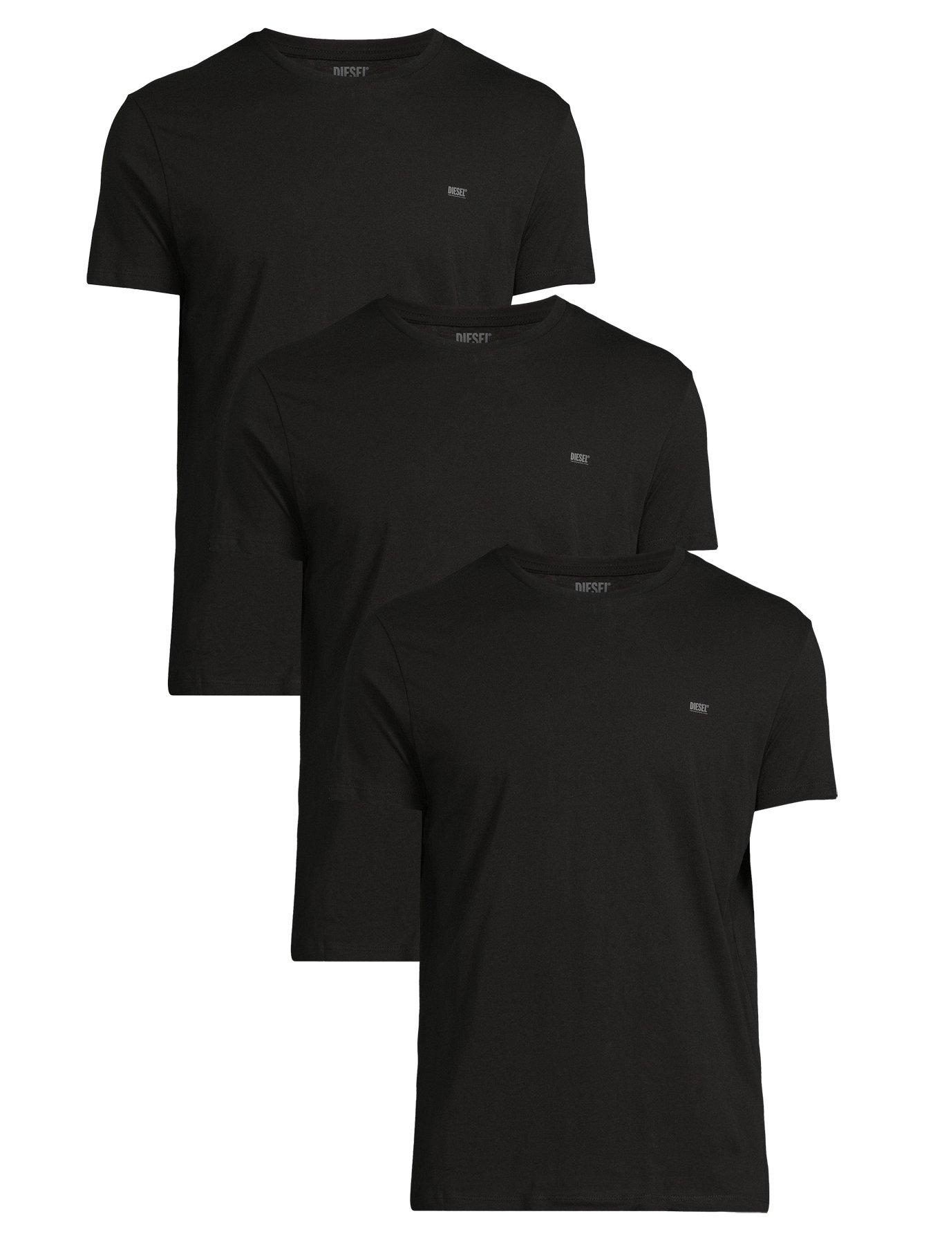 diesel-3-pack-small-logo-t-shirt-black