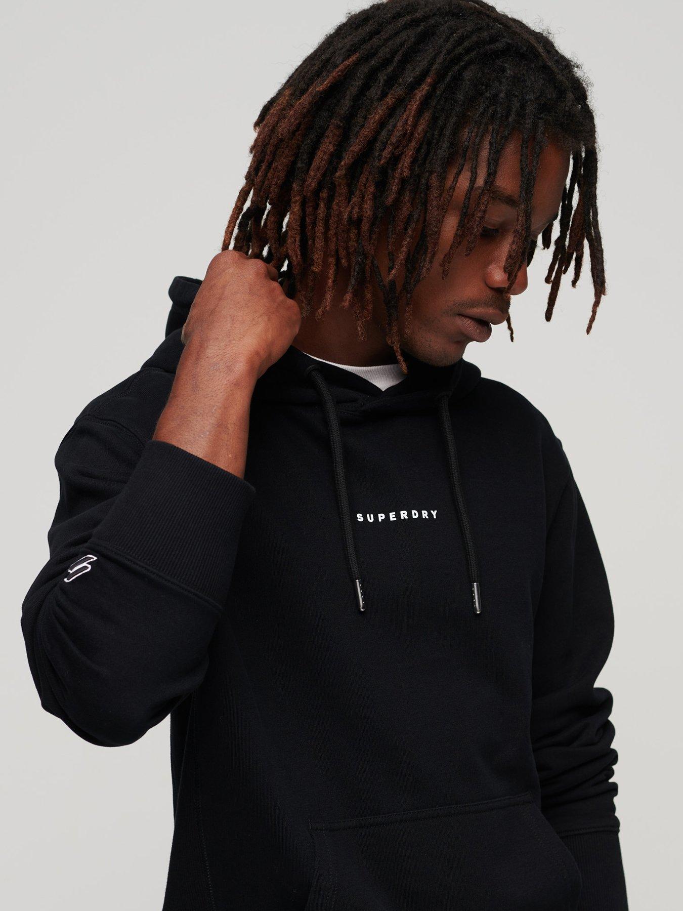 Code Surplus Logo Hoodie Black