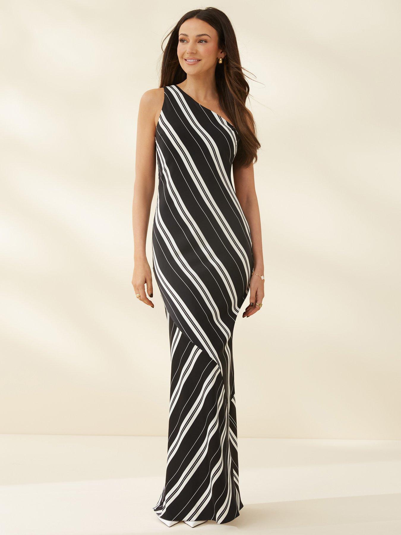 Michelle keegan stripe dress hotsell