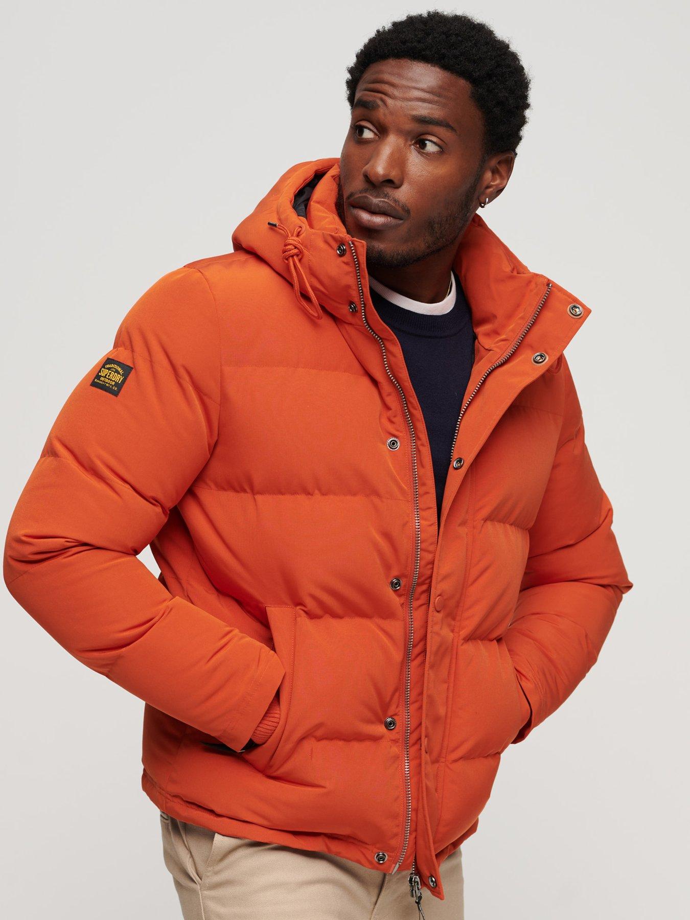 Superdry Extra Long Puffer Coat - Men's Mens Jackets