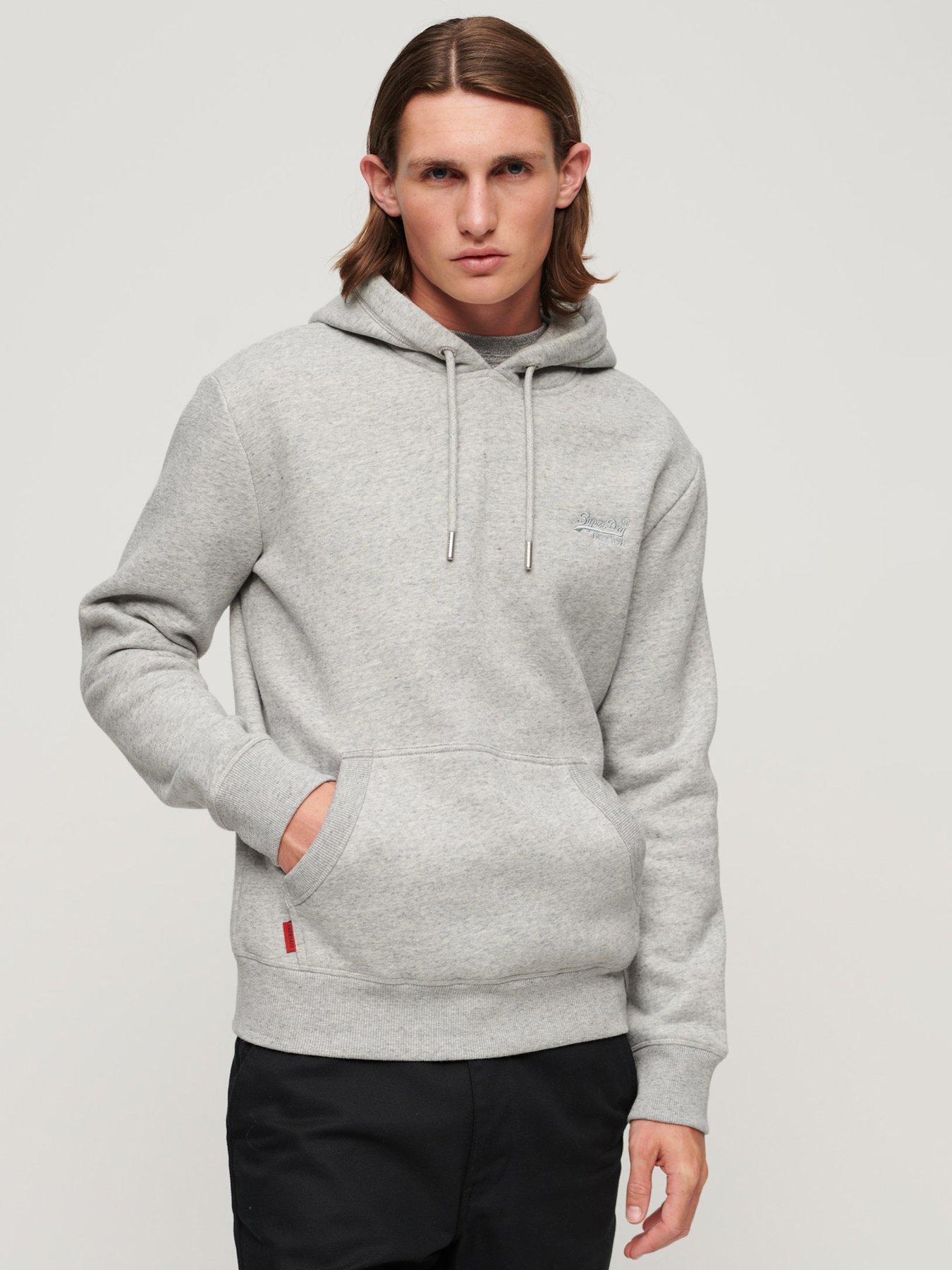 Essential Logo Hoodie Light Grey