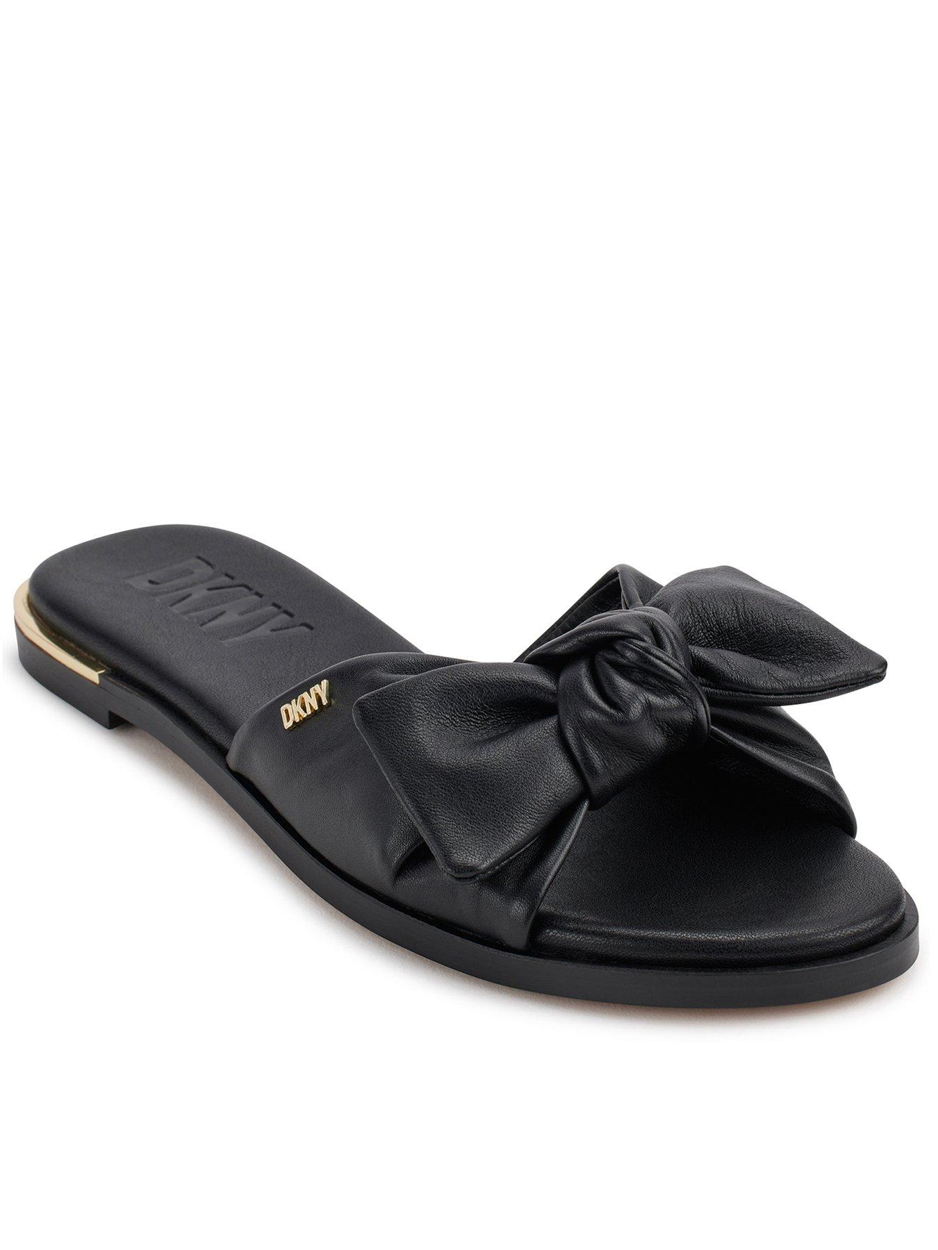 Dkny toe cheap post sandals