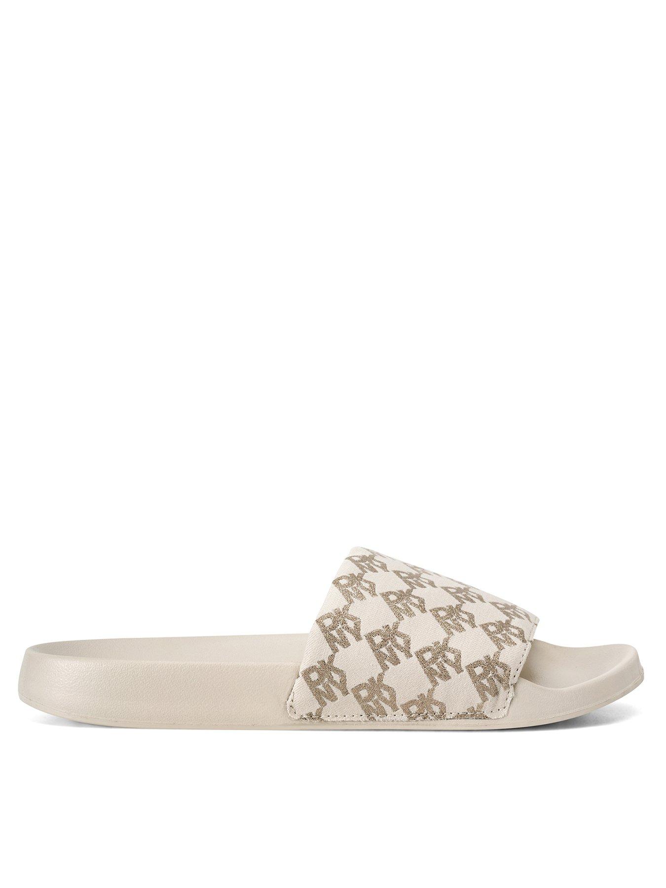 DKNY Zella - Flat Slide - Chino