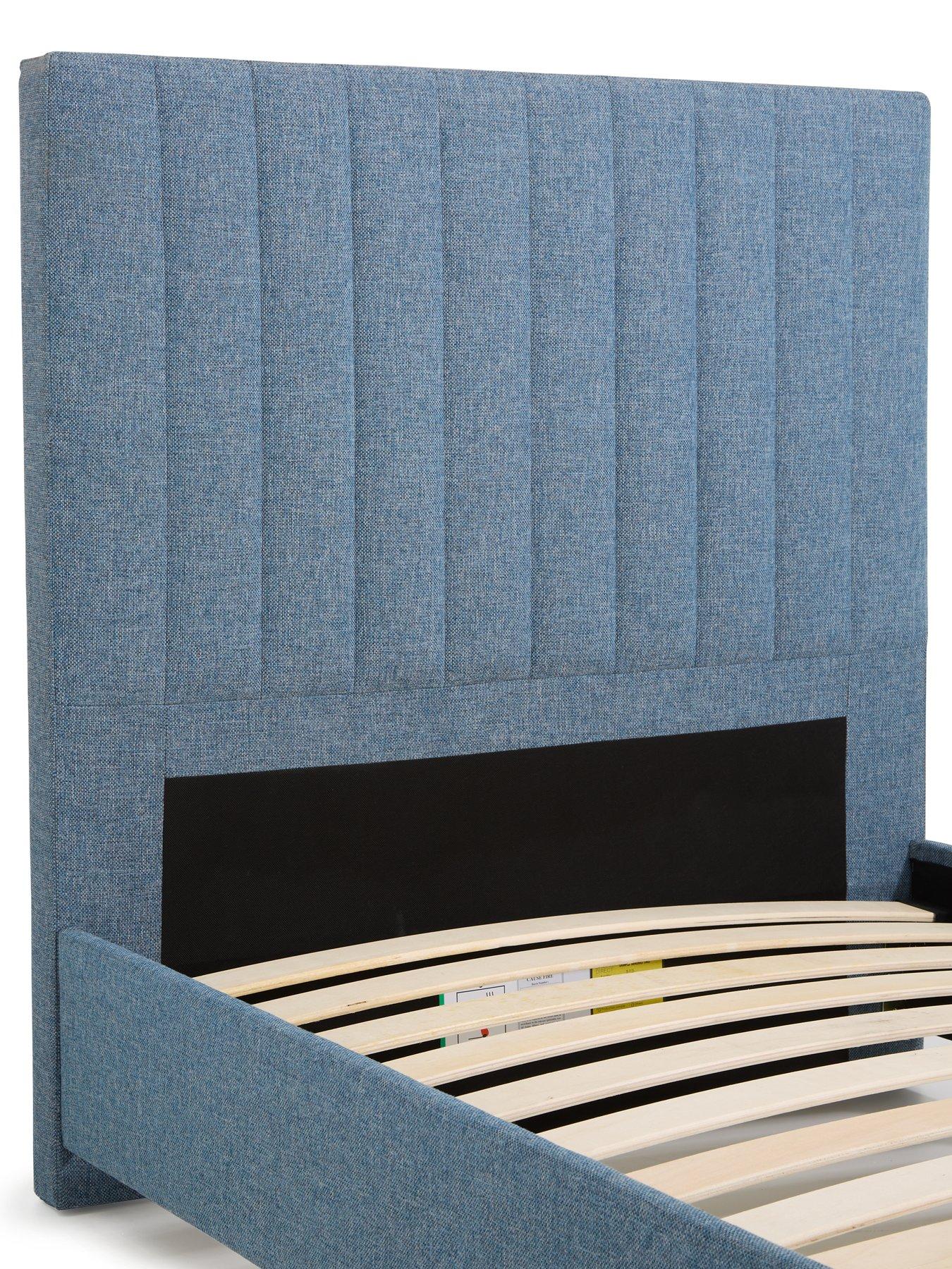 Image 4 of 6 of The Very Collection Casey Children's Bed Frame with Mattress Options (Buy &amp; SAVE!) - Blue