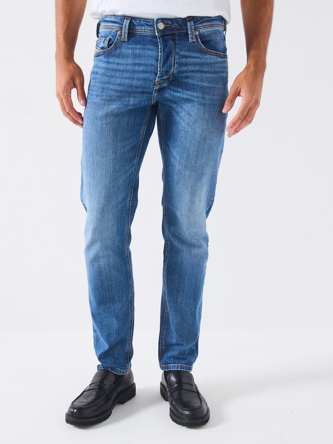 Diesel 1986 Larkee-Beex Tapered Fit Jeans - Mid Wash