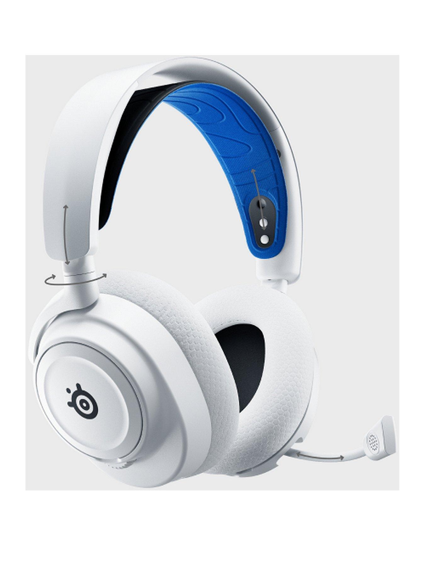 Image 3 of 8 of SteelSeries Arctis Nova 7P PS5 wireless gaming headset- White