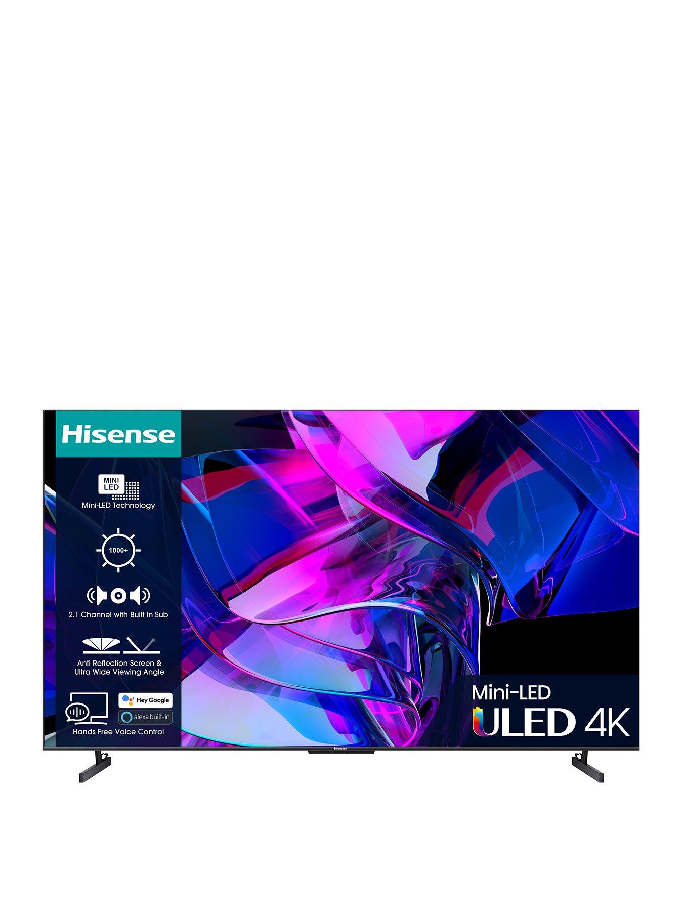 Hisense 65” MiniLED 4K Ultra HD Smart TV, 65U8KQTUK