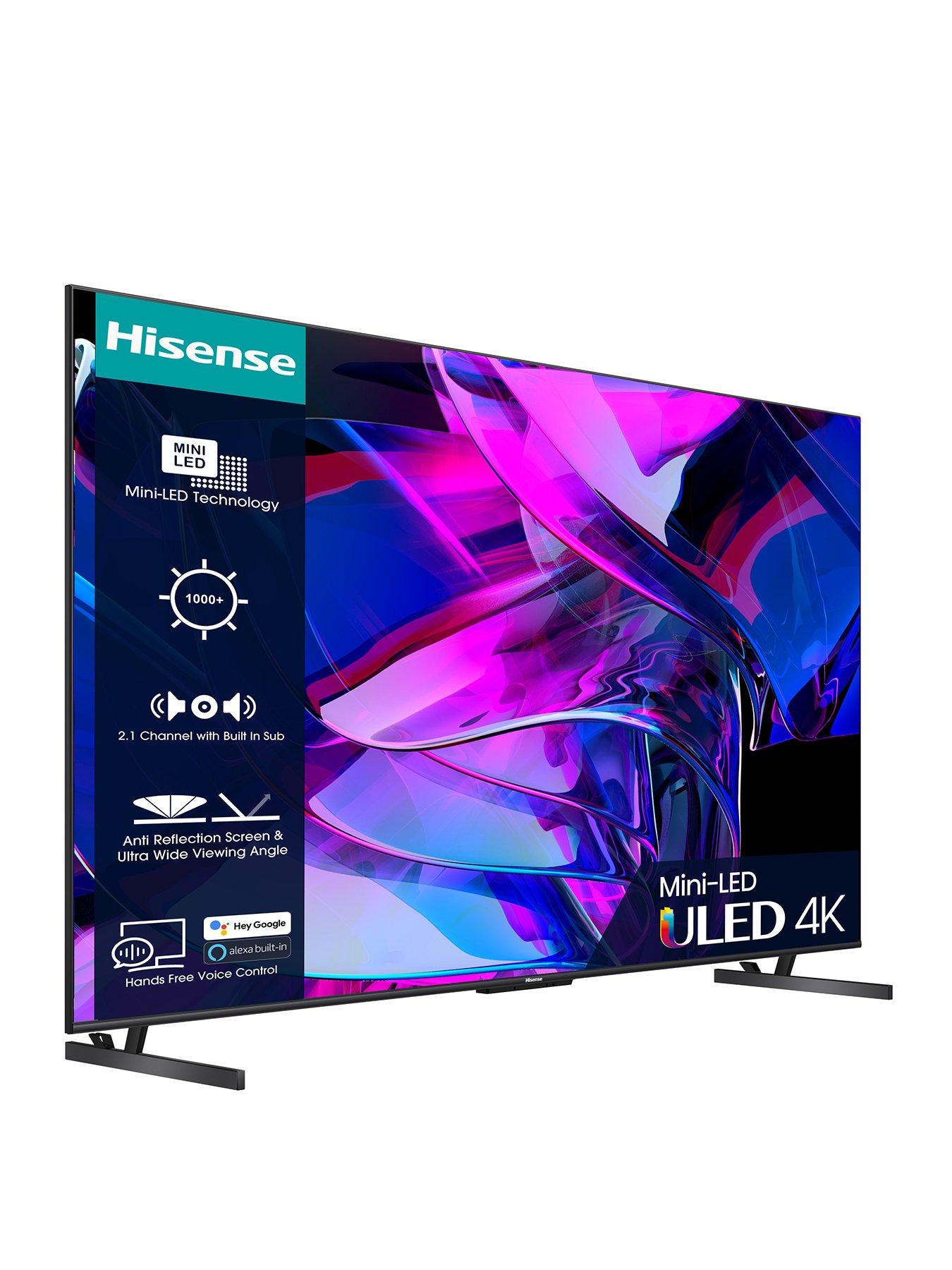 Image 3 of 7 of Hisense 100U7KQTUK U7K 100-inch, 4K Ultra HD HDR, Mini-LED, Smart TV