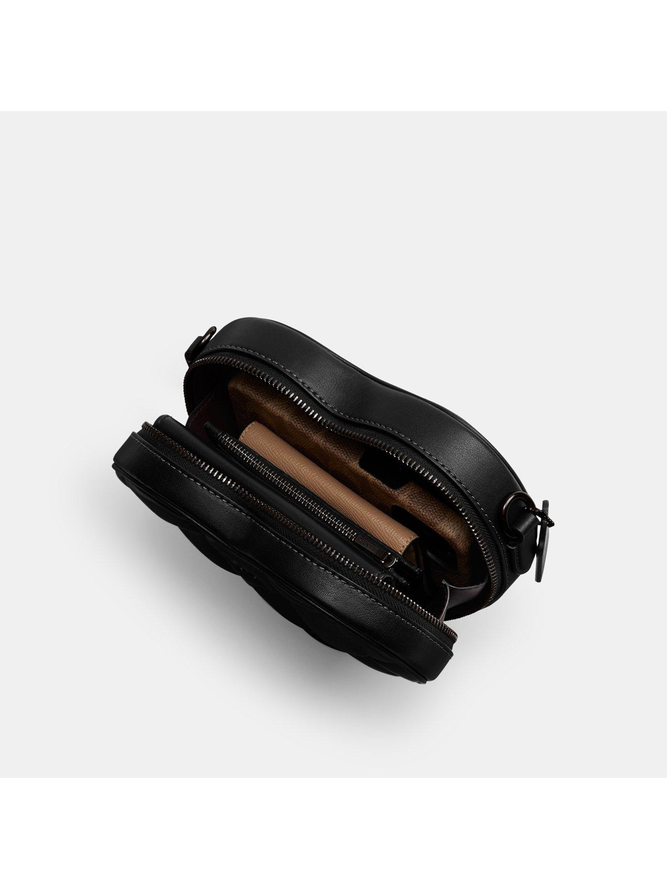 Image 5 of 5 of COACH Quilted Leather Heart Cross-body Bag - Black&nbsp;