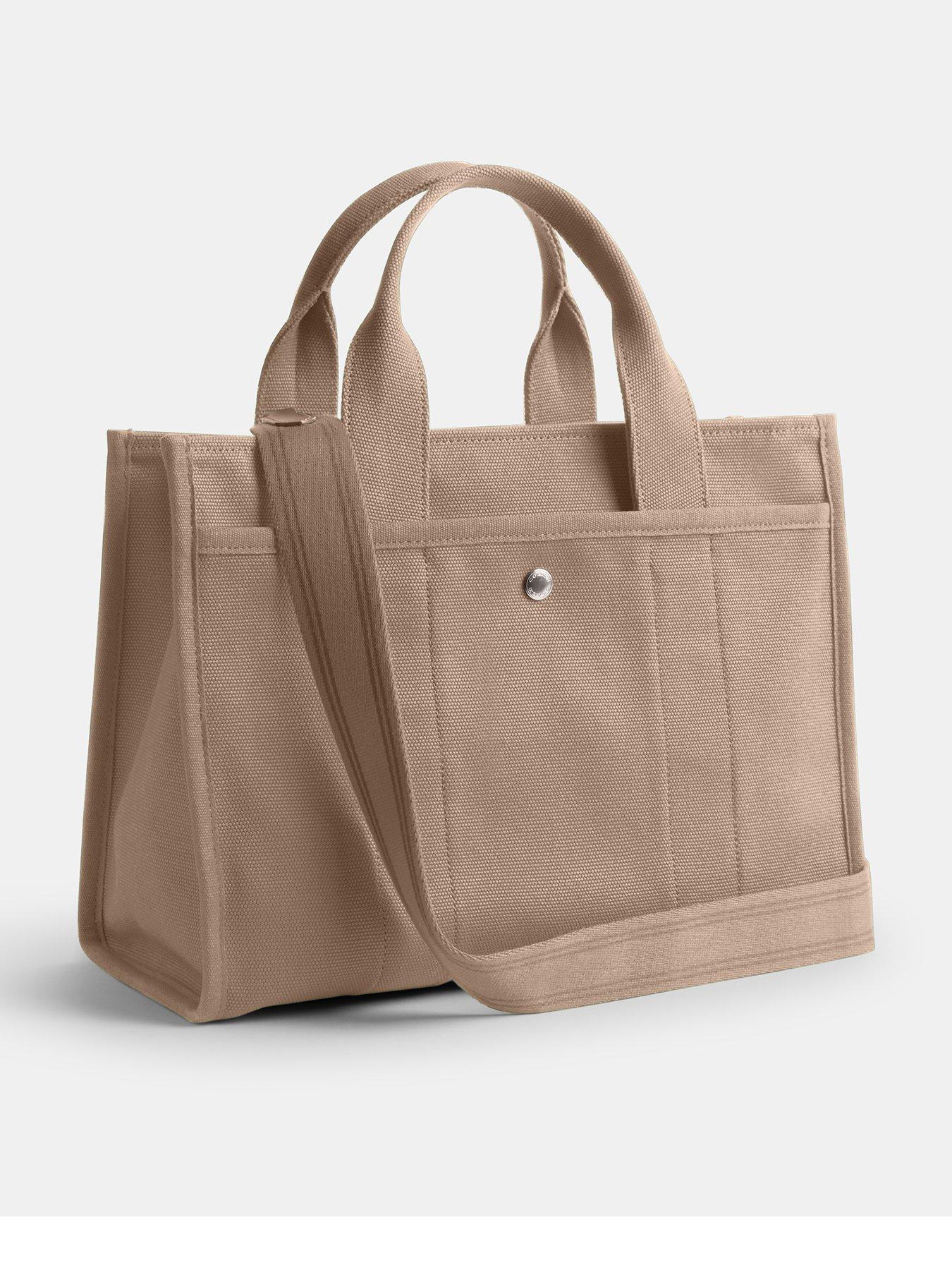 Coach Taupe offers Leather Medium Tote