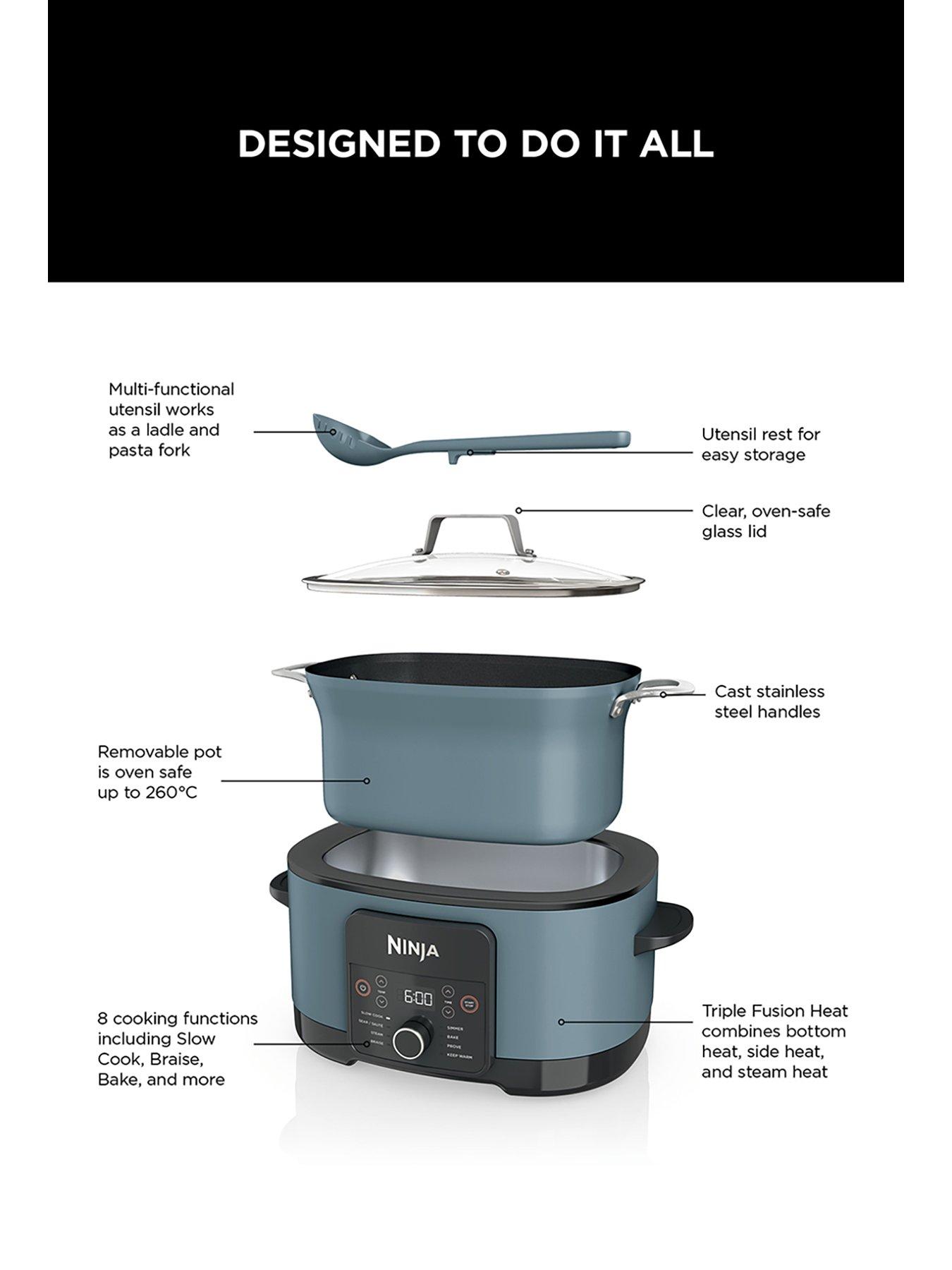 Image 5 of 7 of NINJA Foodi 8-in-1 Possible&nbsp;Cooker - Sea Salt Grey&nbsp;MC1001UK