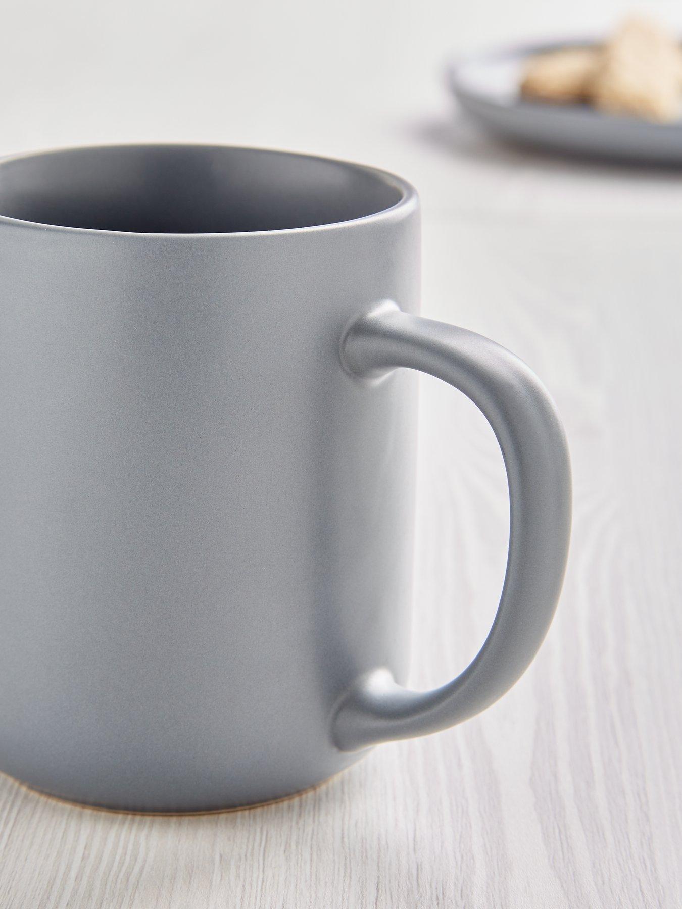 Image 2 of 3 of The Very Collection Grey Saintes Mugs &ndash; Set of 4