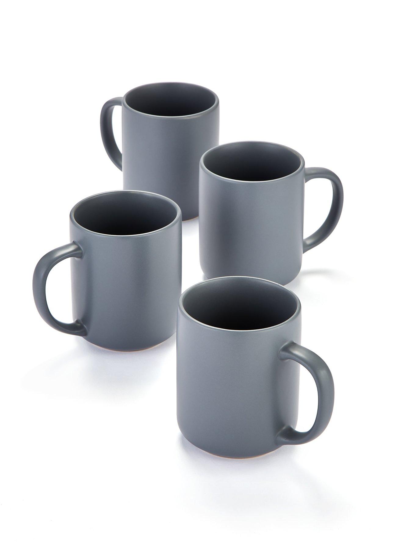 Image 3 of 3 of The Very Collection Grey Saintes Mugs &ndash; Set of 4