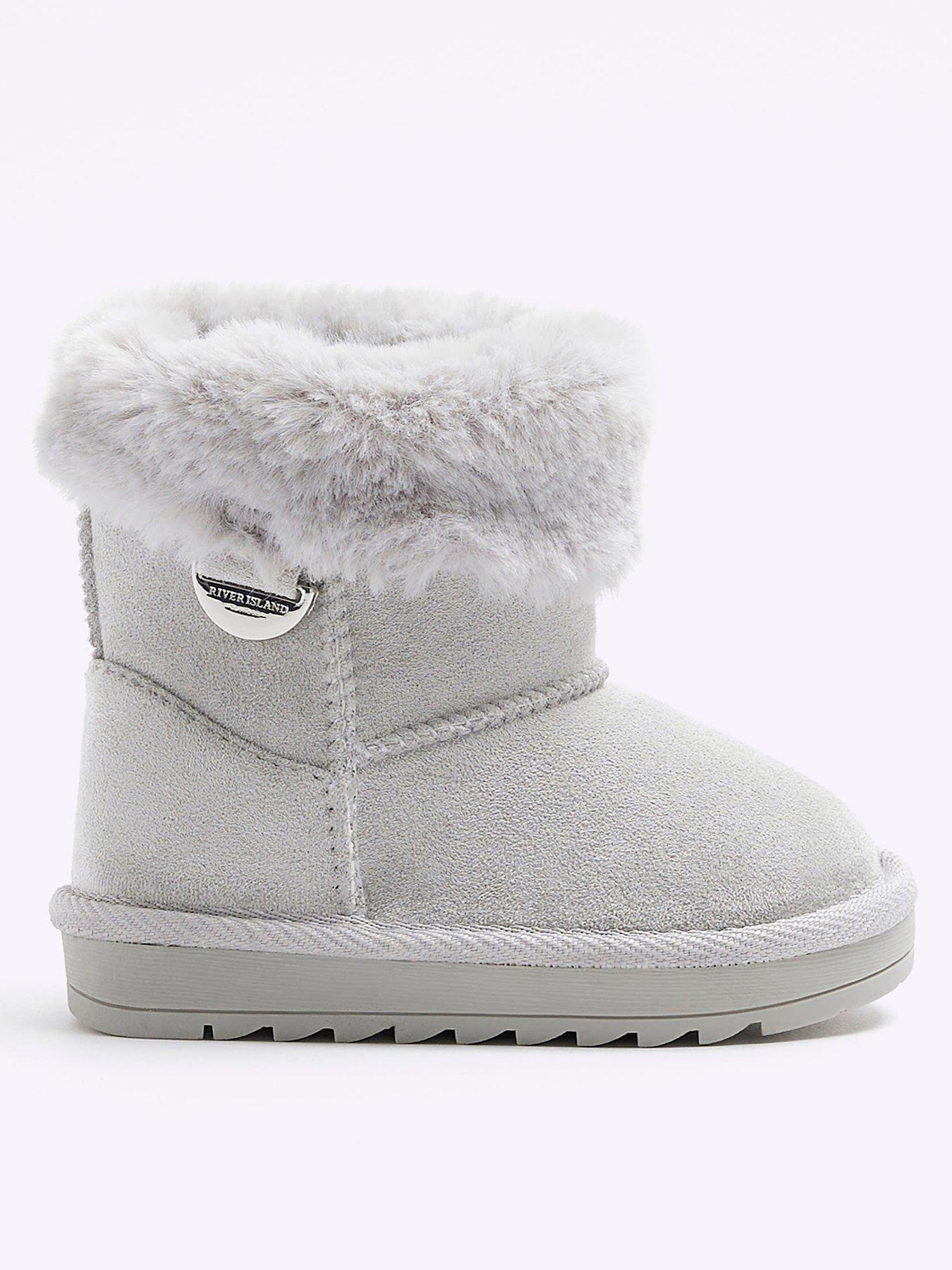 River island grey on sale boots