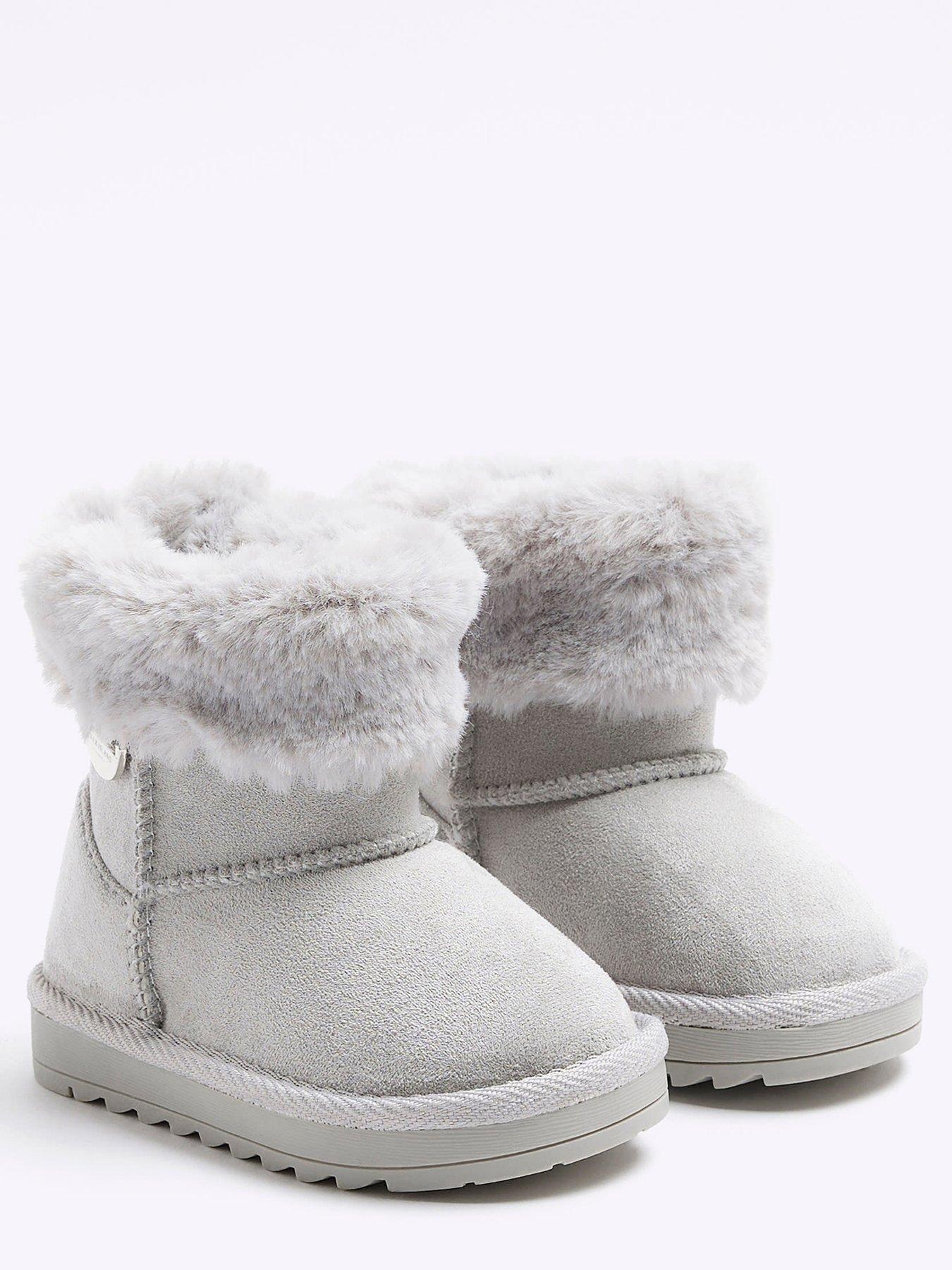 Fur lined hot sale wedge booties