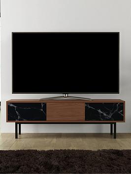 Product photograph of Avf Skyline 1 4m Flat Tv Stand Up To 65 - Walnut from very.co.uk
