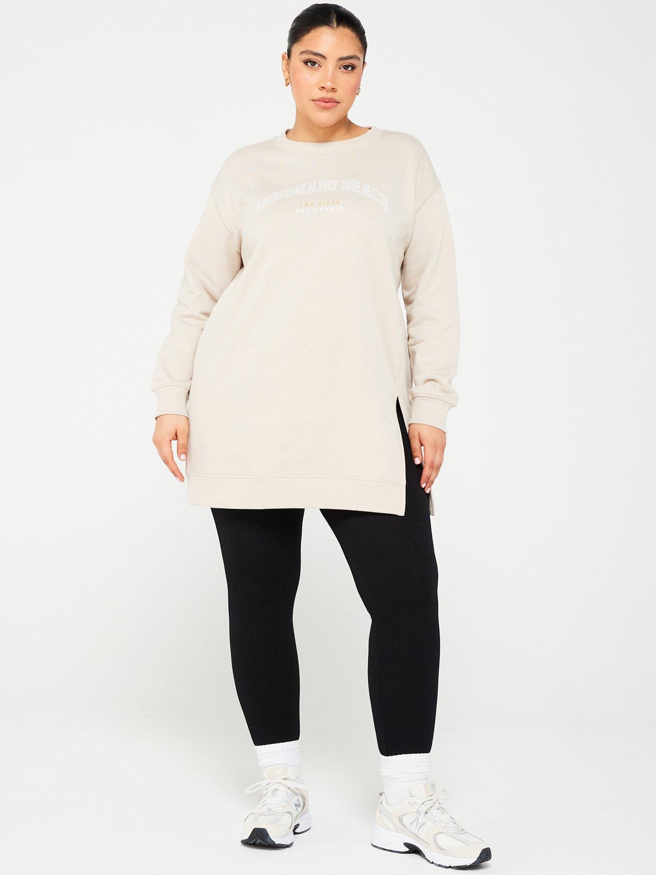 Extra long hotsell plus size hoodie