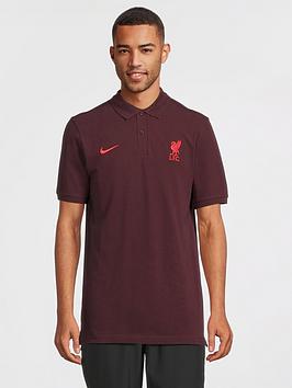 Nike Liverpool Crest Pique Polo Shir
