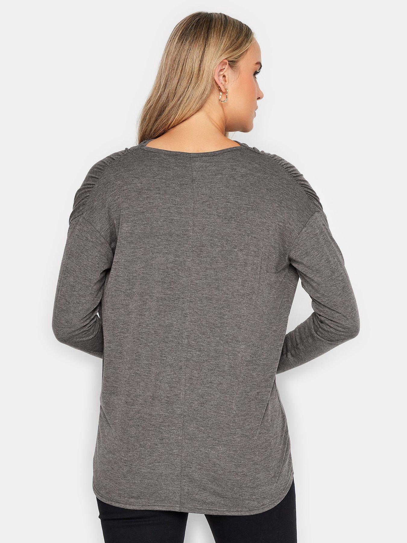 Drop Shoulder Long Sleeve