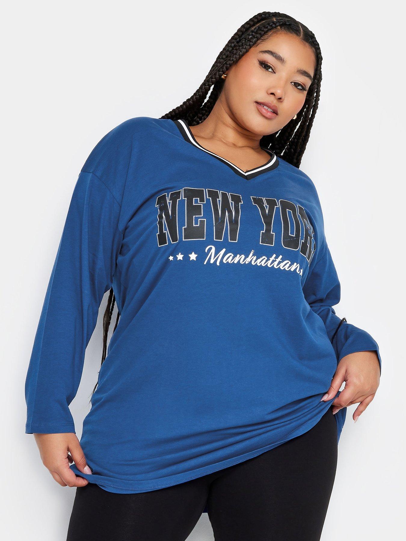 plus size long sleeve tunics