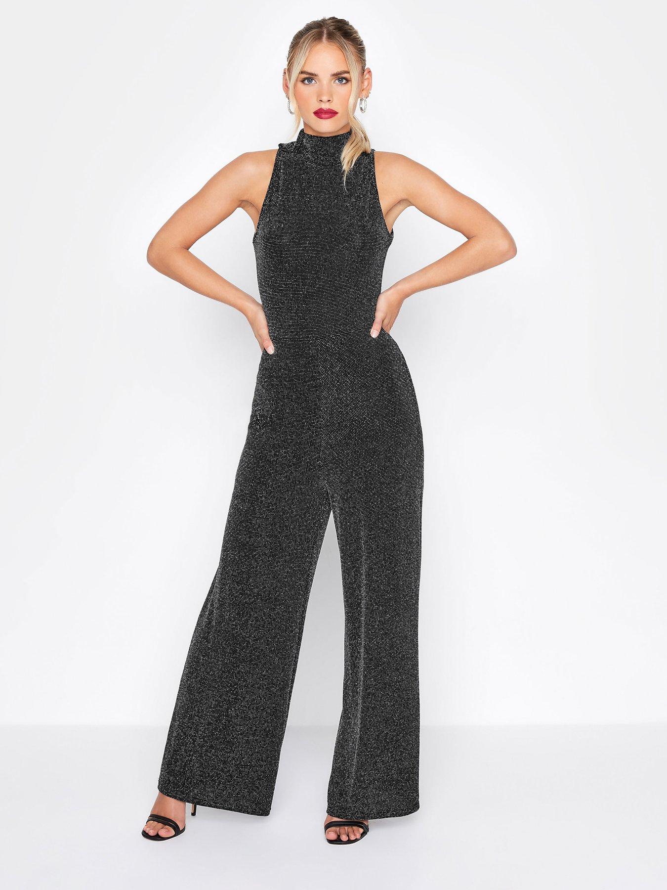 Halter neck hot sale jumpsuit petite