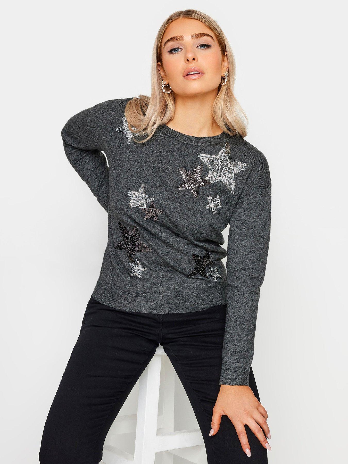 Petite clearance grey jumper