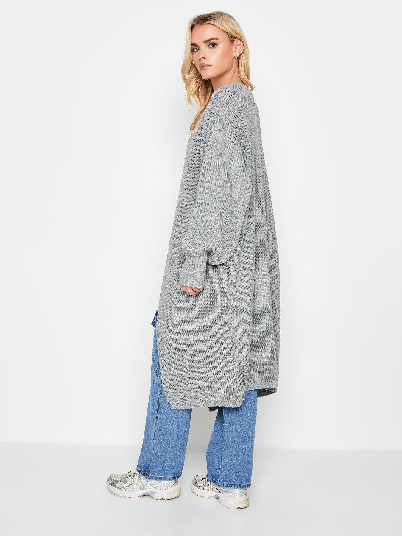 Oversized Balloon Sleeve Cardigan