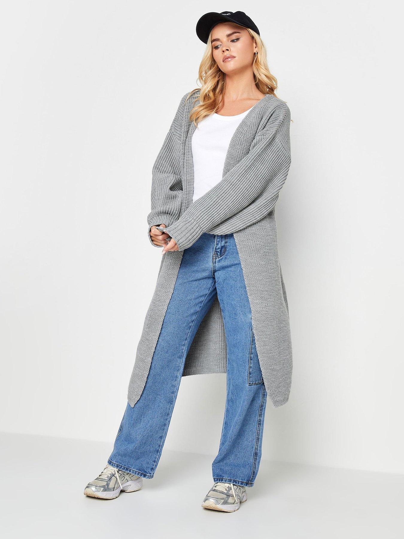 Petite sale grey cardigan