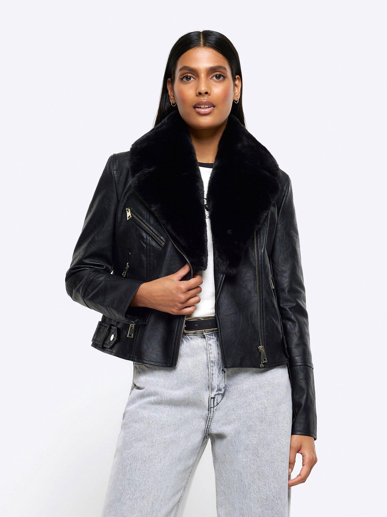 Coats Jackets River Island biker jackets Women Very