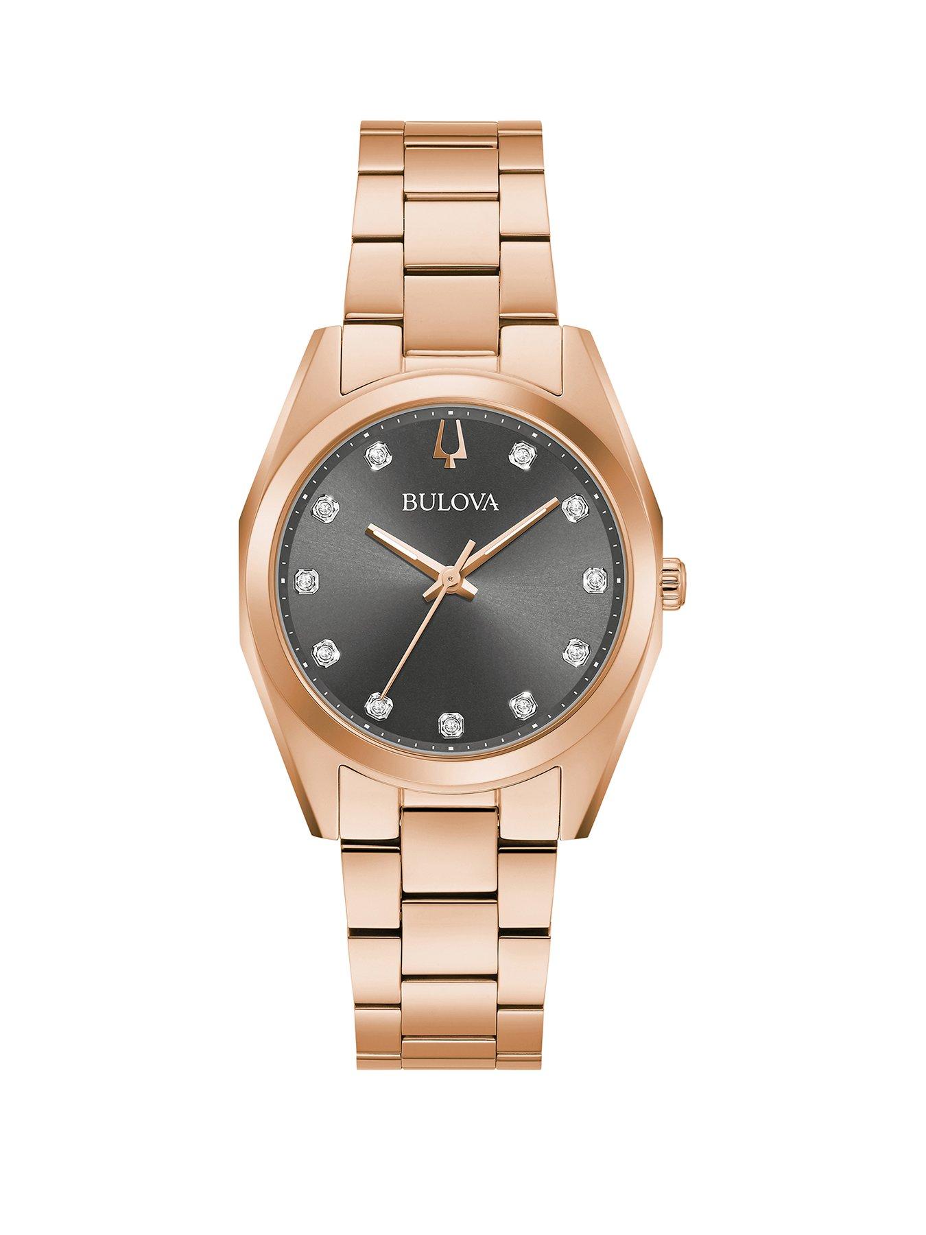 undefined Surveyor Rose-Gold Stainless Steel Ladies Watch