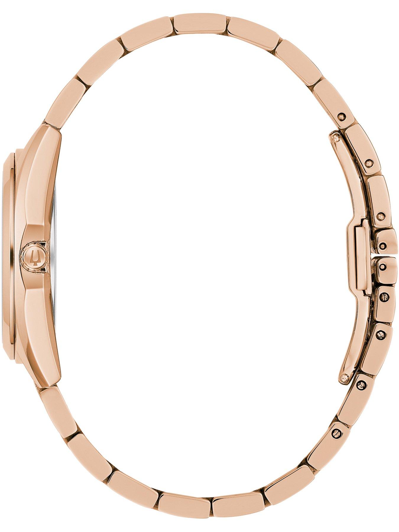 Image 3 of 3 of Bulova Surveyor Rose-Gold Stainless Steel Ladies Watch