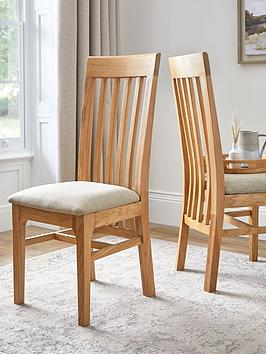 Product photograph of Very Home New Constance Dining Chair Pair from very.co.uk