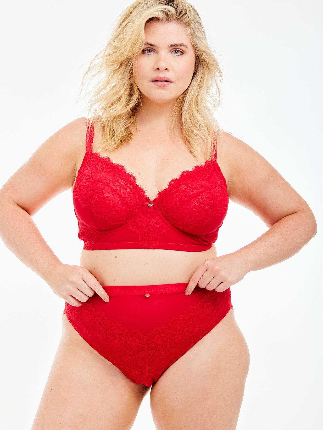 Oola Lace  &  Logo Non Padded Underwired Bra