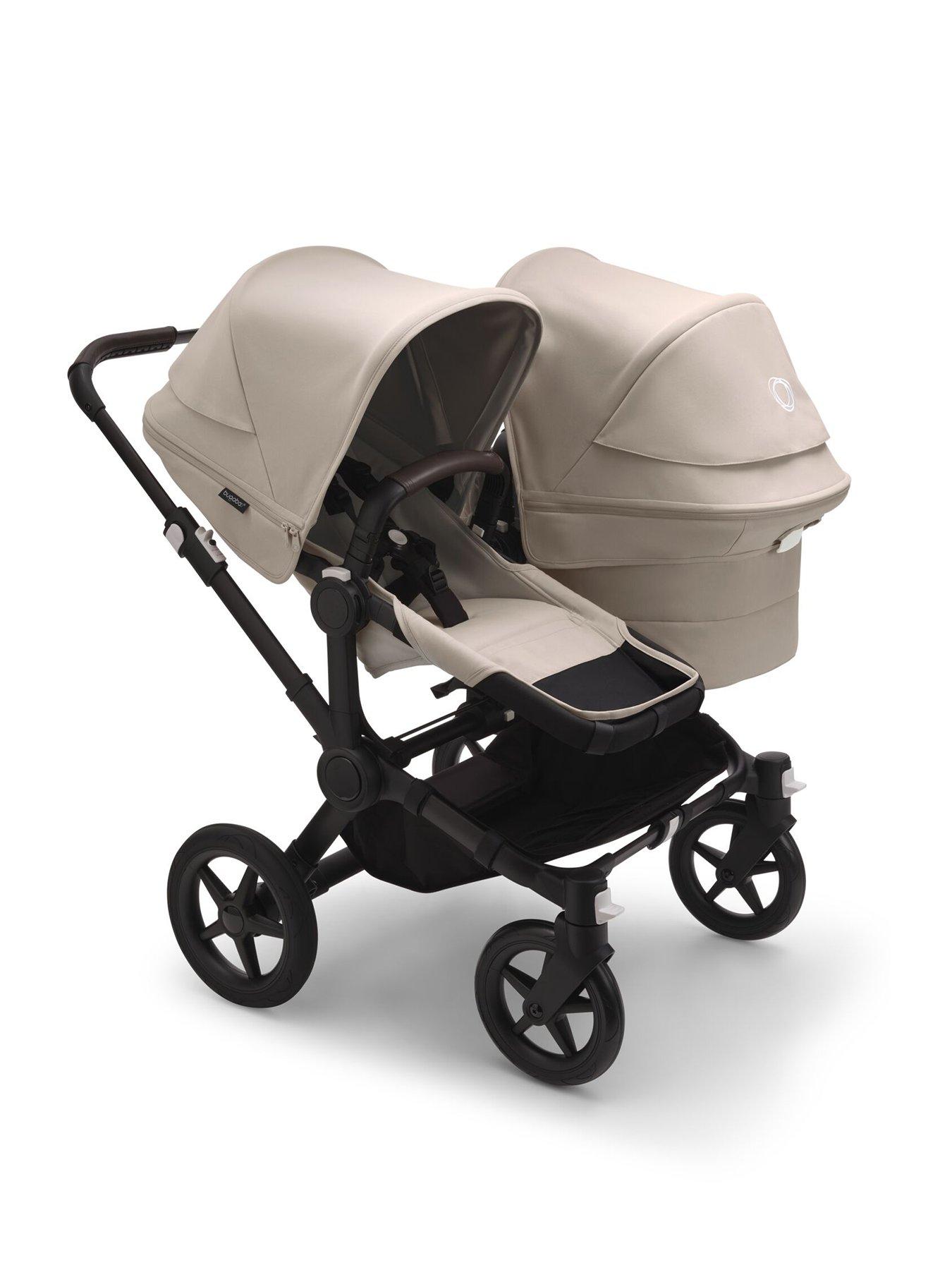 undefined Donkey 5 Duo Complete Pushchair - Black/Desert Taupe
