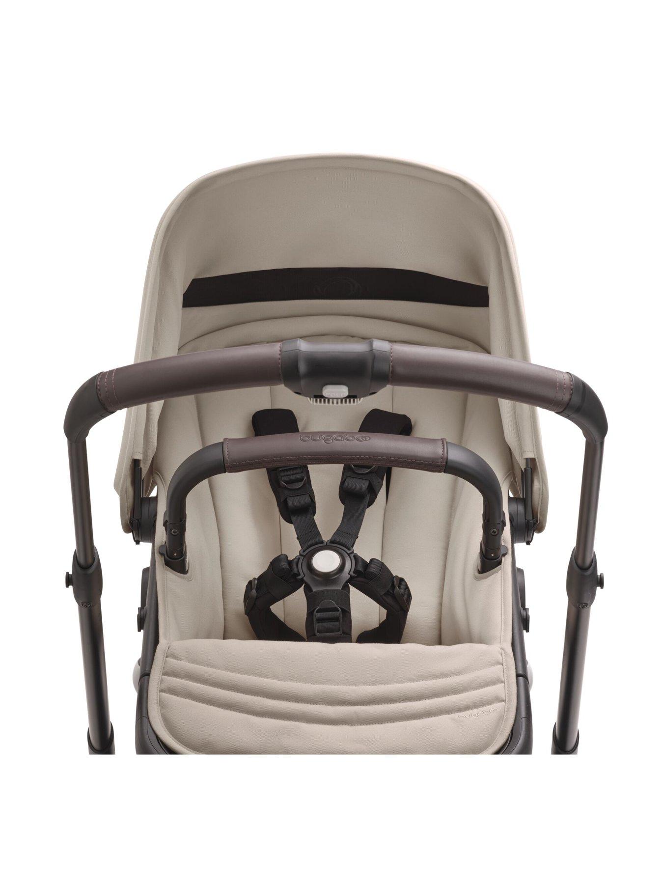 Image 4 of 8 of Bugaboo Fox5 Complete Stroller - Black/Desert Taupe