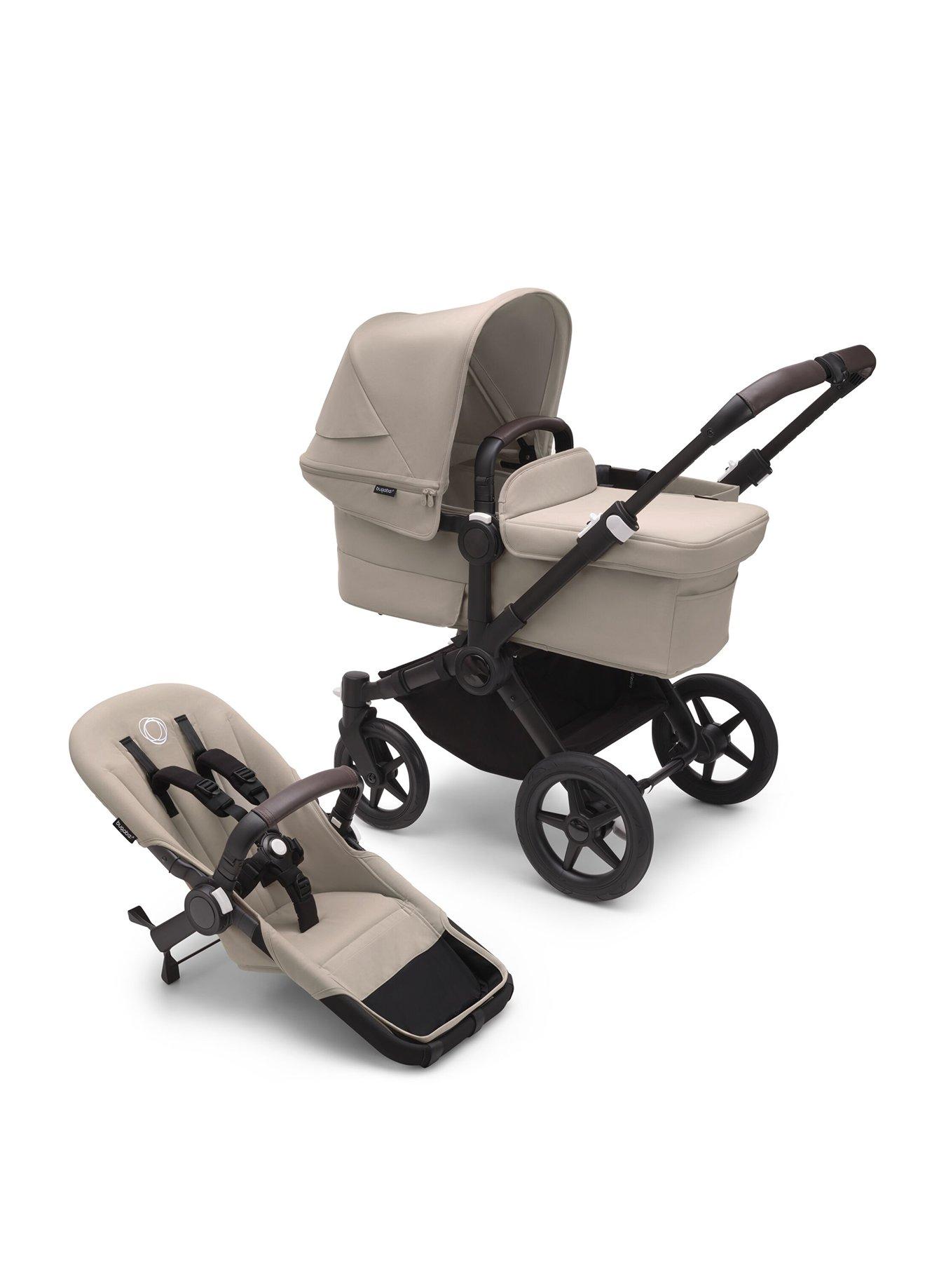 Bugaboo Donkey Mono Complete Stroller Black/Desert Taupe Very