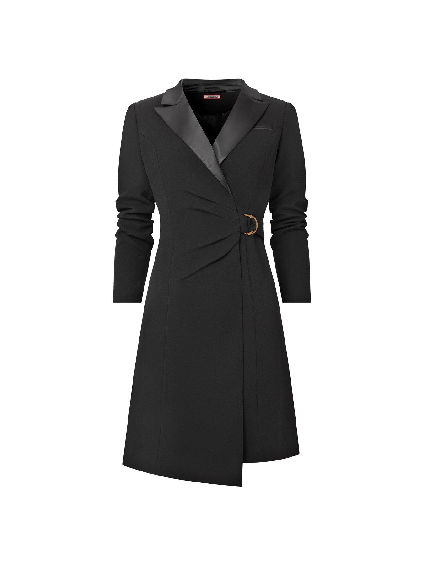 Joe Browns Sexy Tuxedo Wrap Dress - Black | Very.co.uk