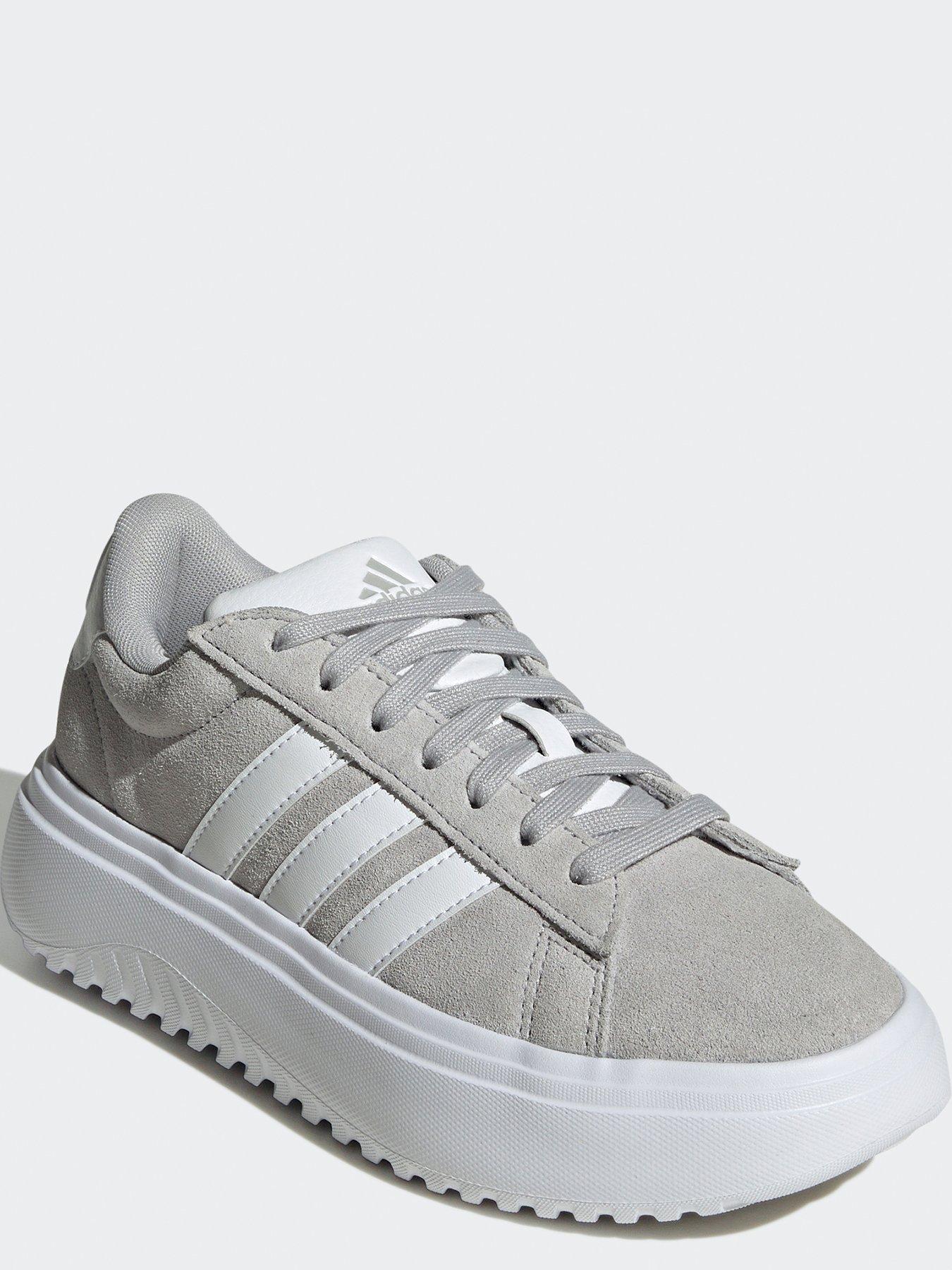 Grey suede hot sale adidas women's