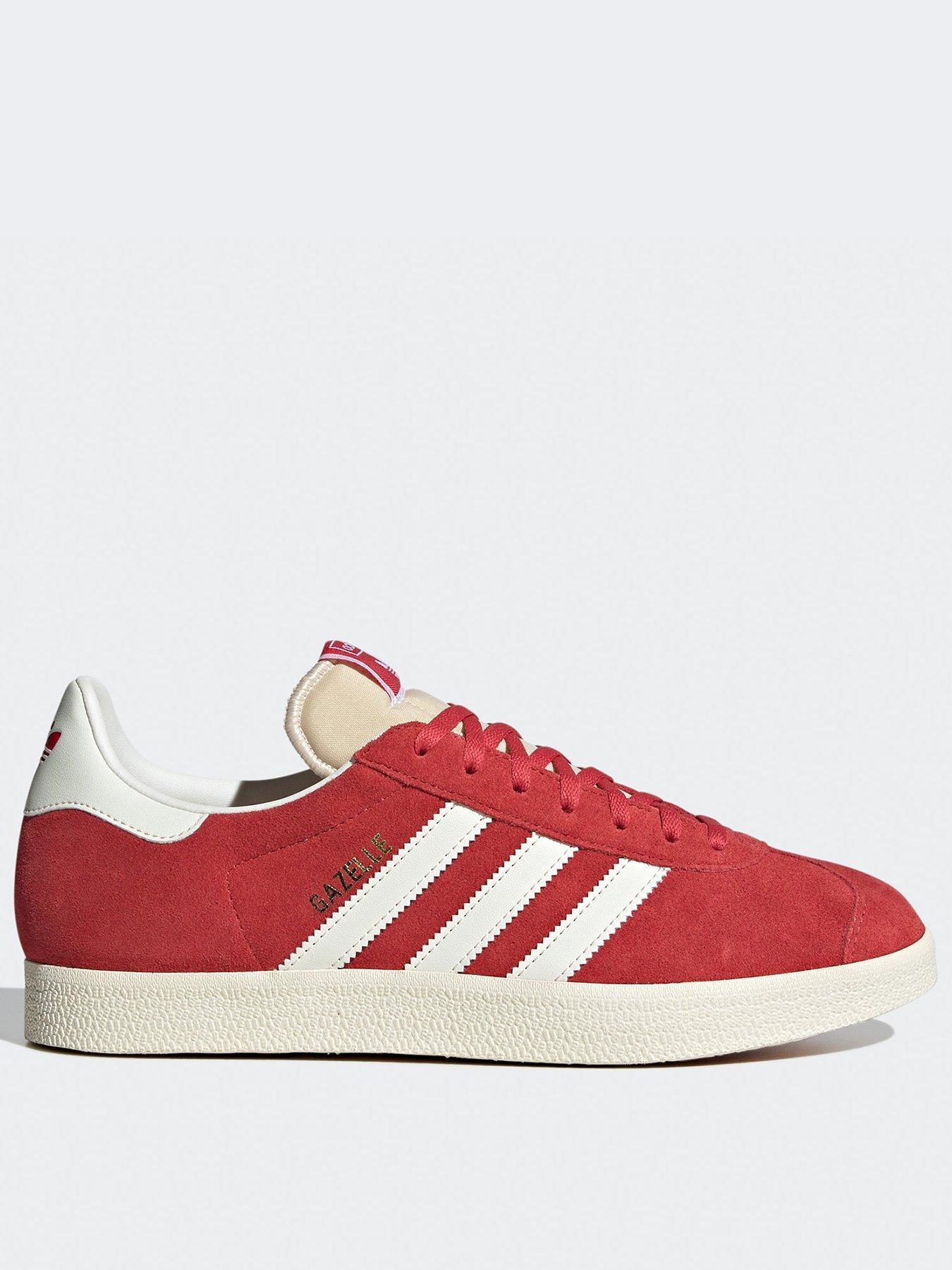 Red adidas deals originals trainers