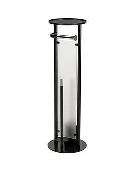 Product photograph of Croydex Black Chrome Bathroom Butler from very.co.uk